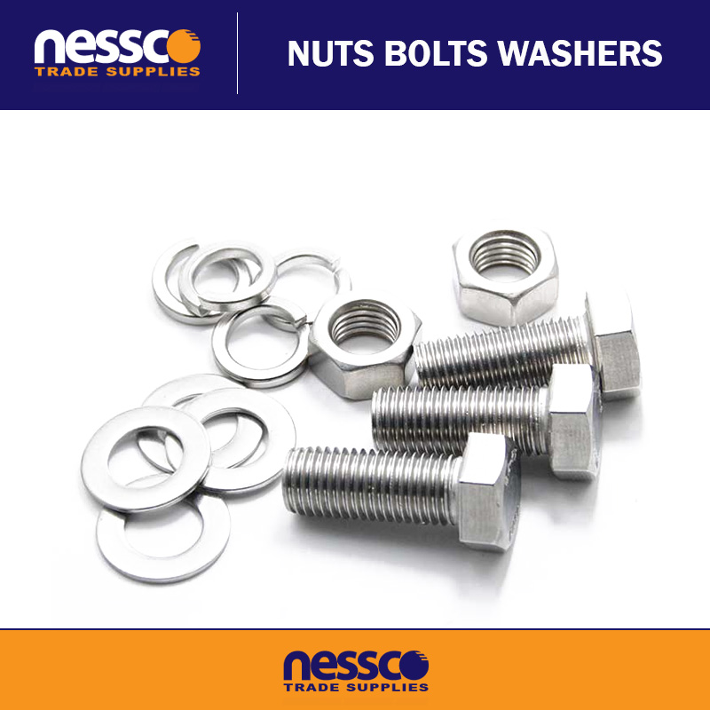 NUTS BOLTS WASHERS